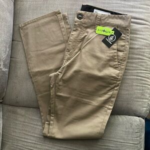 Boys Volcom Frickin Modern Stretch Chino Pants size 27 (14)